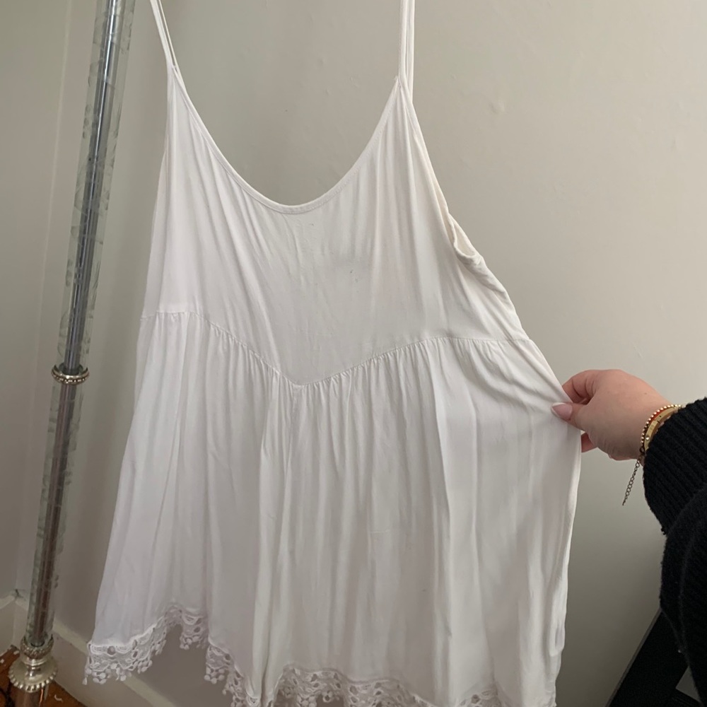 Detailed White Romper